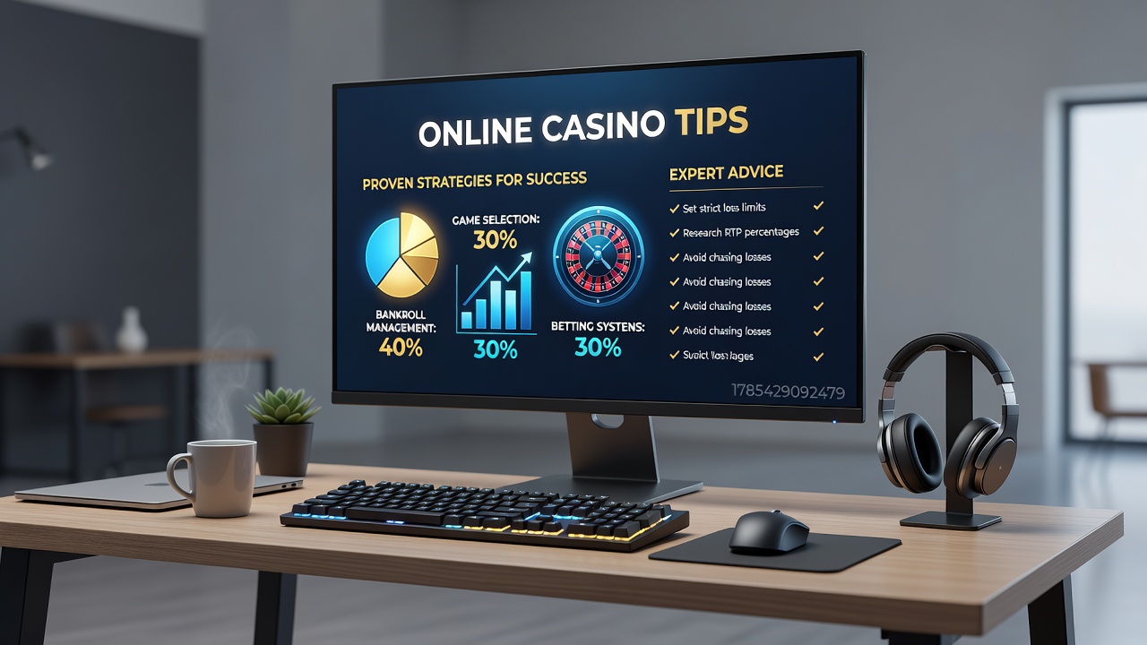 Close-up of slot game interface showing paytable and volatility indicators