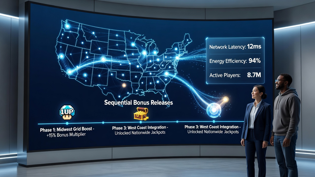 Regional power infrastructure upgrades supporting data centers that manage multi-state gaming platforms